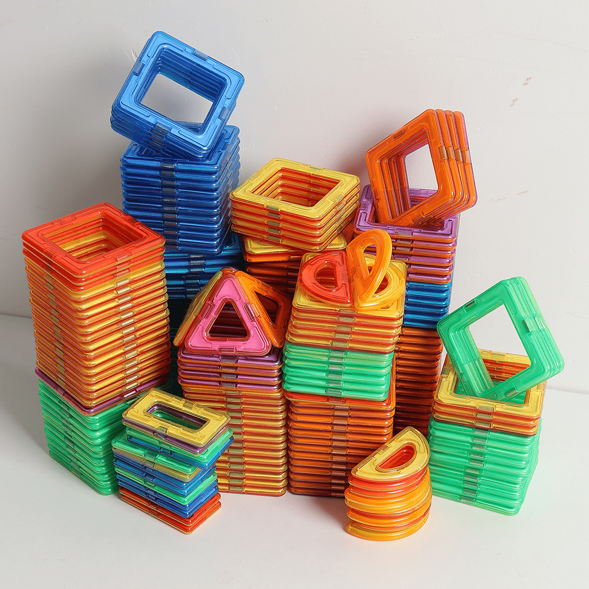 54/74pcs Magnetic Blocks Building Toys, Learning Educational Set